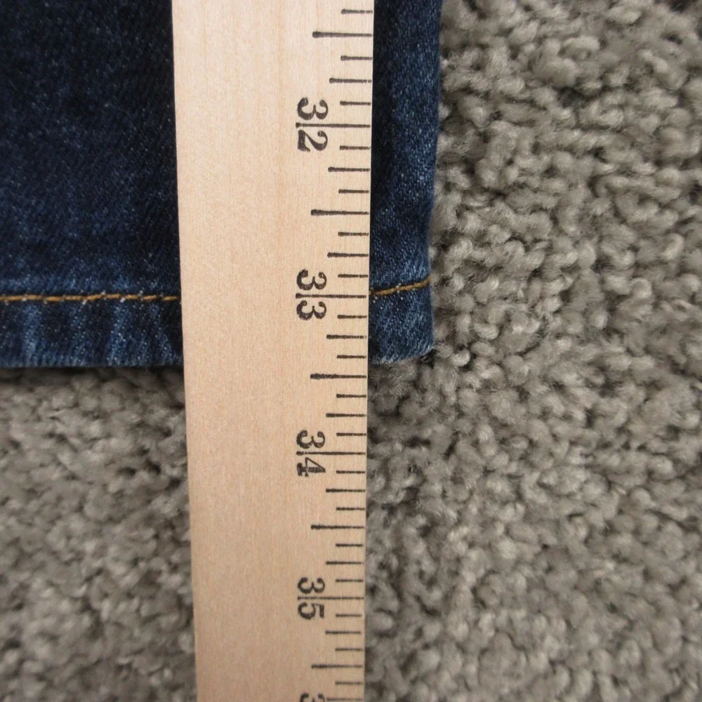 Levis Jeans Mens 36x34 Blue 517 Slim Bootcut Western Cowboy Rodeo Denim Pants